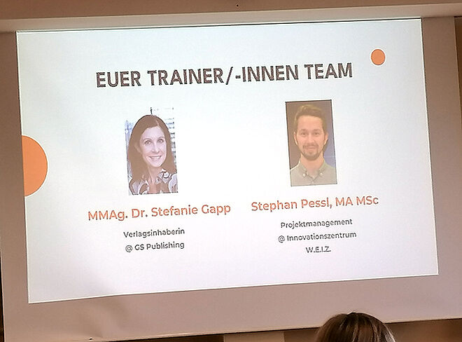 Beamerbild Trainer
