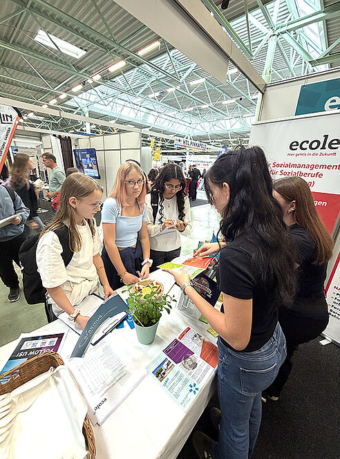 Schüler auf der Bibi Oberwart 2025