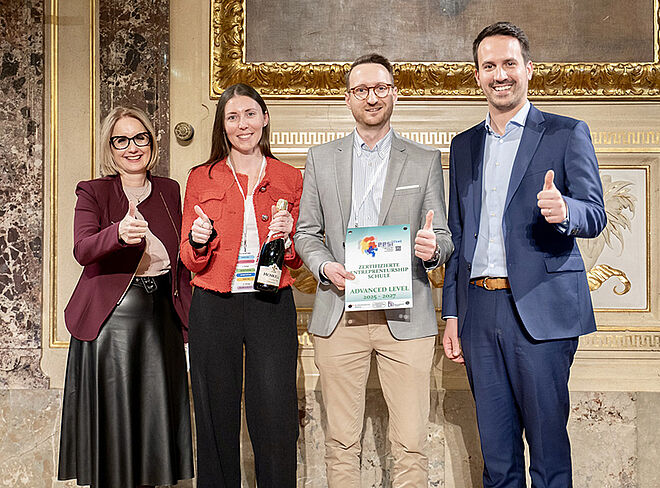 Gruppenfoto Zertifikat © IFTE/Roninger/Lindner