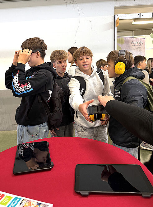 Schüler auf der Bibi Oberwart 2025