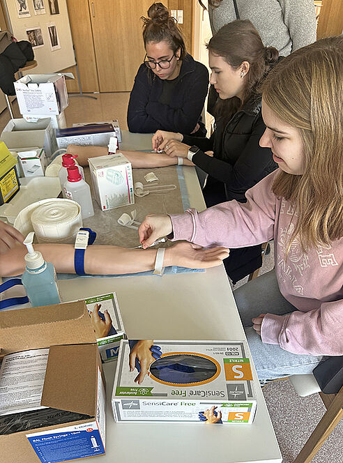 Wie nimmt man Blut ab?