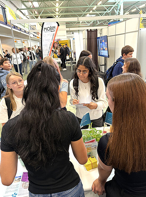 Schüler auf der Bibi Oberwart 2025