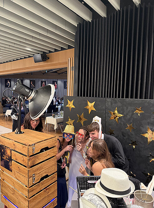 Fotobox mit Leuten