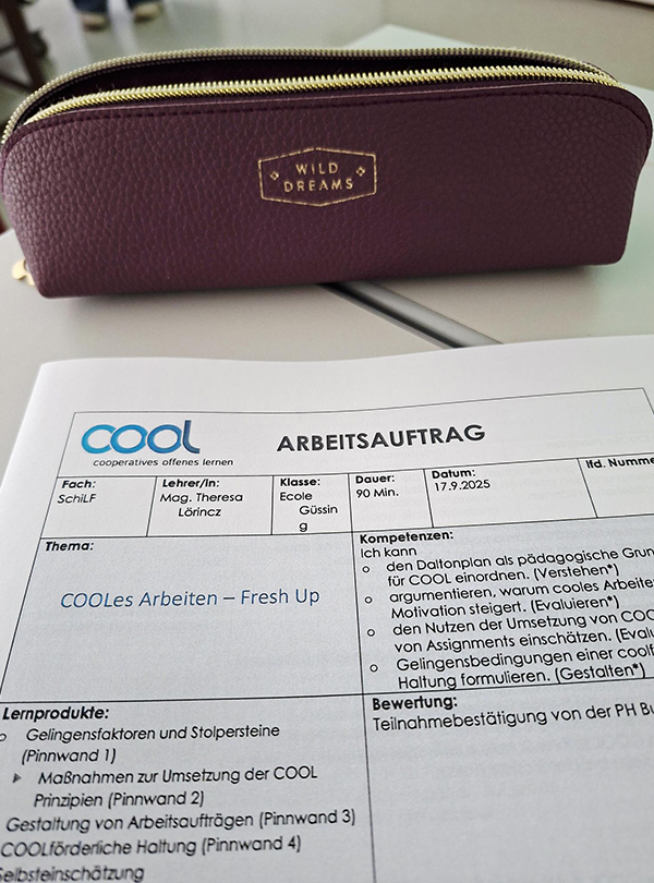 ein Arbeitsauftrag