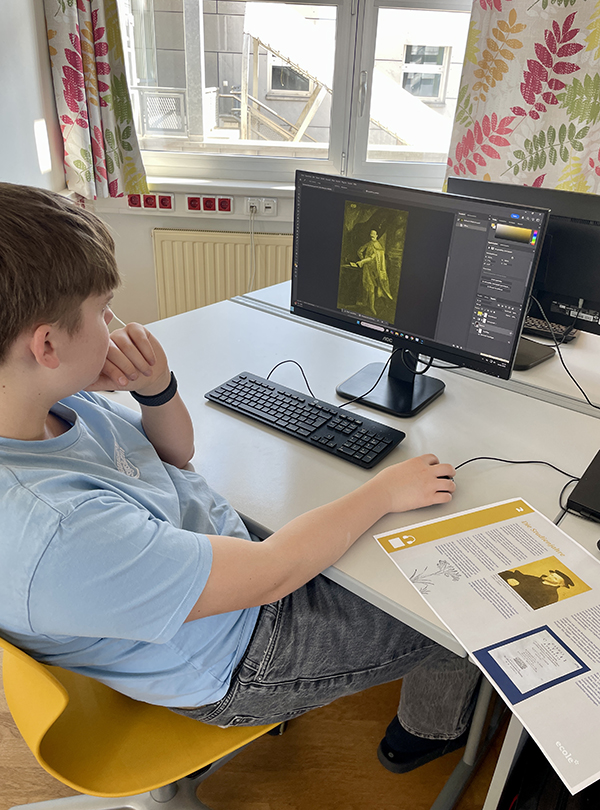 Schüler am Computer
