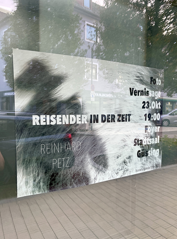 Plakat "Reisender der Zeit"