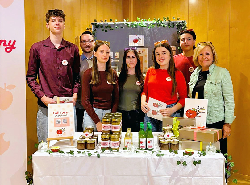 Apfelrausch mit ihrem Messestand