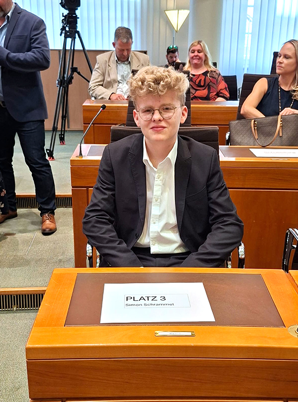 Sieger Simon Schrammel, 3. Platz