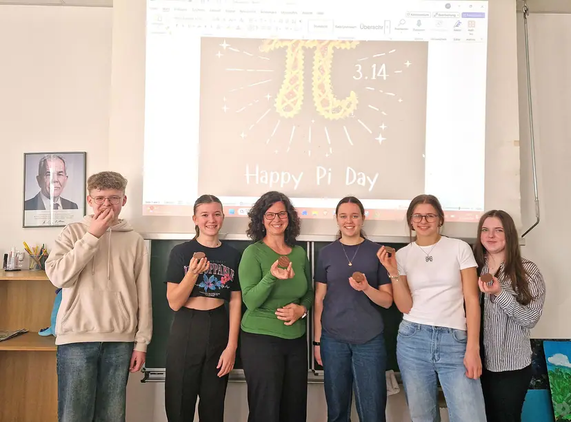 Pi-Day – ein kleiner Feiertag für eine große Idee! — Foto der ecole güssing