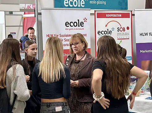Schüler auf der Bibi Oberwart 2025