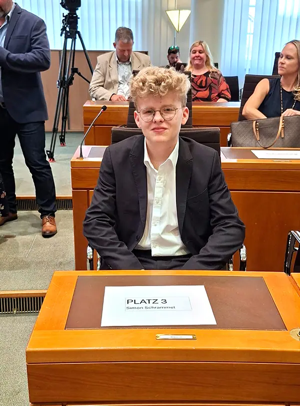 Sieger Simon Schrammel, 3. Platz