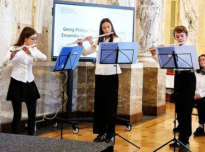 Schüler musizieren